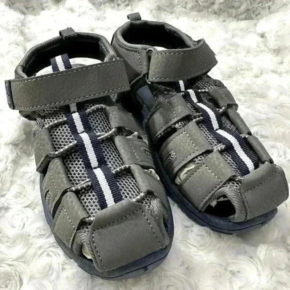 Gerber Other - Gerber Boys Caged Grey Athletic Sandals